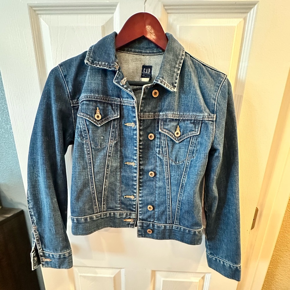 Gap Jean jacket - dark blue - size XS